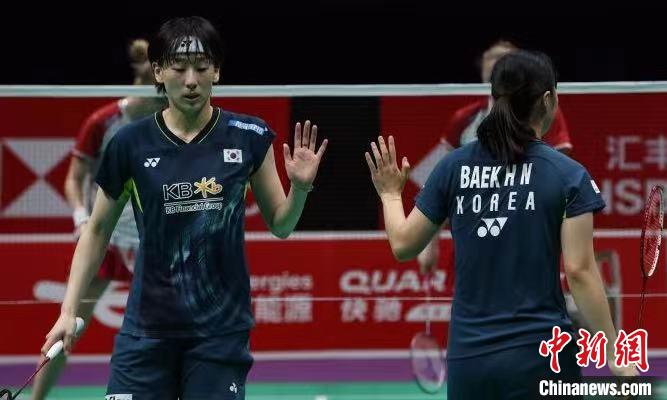 成都汤尤杯小组收官战：韩国五战全胜击败丹麦