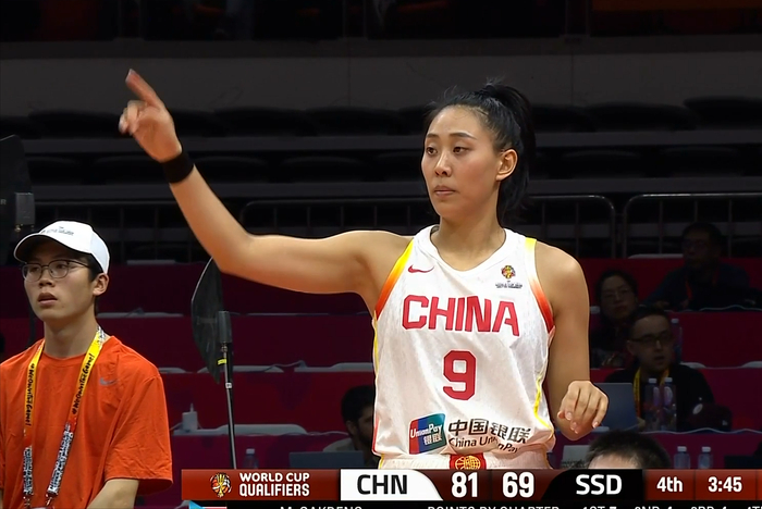 中国女篮力克南苏丹取第二胜 末节变阵逆转取胜