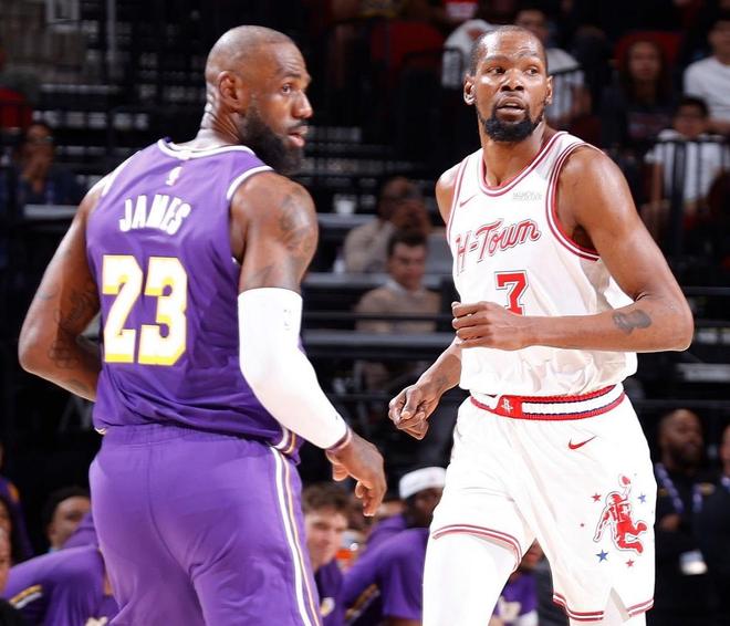 火箭G2再败湖人杜兰特复出难救主申京成罪人